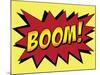 Boom! Comic Pop-Art Art Print Poster-null-Mounted Poster