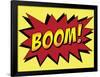 Boom! Comic Pop-Art Art Print Poster-null-Framed Poster