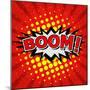 Boom! Comic Speech Bubble-jirawatp-Mounted Art Print