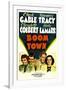 Boom Town, Claudette Colbert, Clark Gable, Spencer Tracy, Hedy Lamrr, 1940-null-Framed Art Print