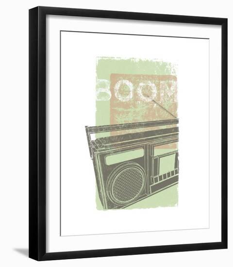 Boom-John W^ Golden-Framed Giclee Print