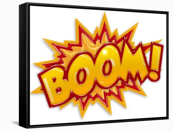 Boom-paulista-Framed Stretched Canvas