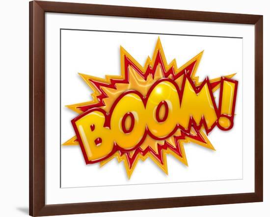 Boom-paulista-Framed Art Print