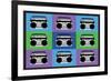 Boombox Stereos 3 Pop-null-Framed Art Print