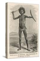 Boomerang Used by an Australian Aborigine-null-Stretched Canvas