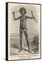 Boomerang Used by an Australian Aborigine-null-Framed Stretched Canvas