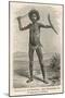 Boomerang Used by an Australian Aborigine-null-Mounted Art Print