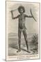 Boomerang Used by an Australian Aborigine-null-Mounted Art Print