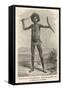 Boomerang Used by an Australian Aborigine-null-Framed Stretched Canvas