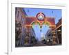 Boone Powell Arch, Historic Strand District, Galveston, Texas, USA, North America-Richard Cummins-Framed Photographic Print