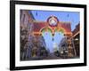 Boone Powell Arch, Historic Strand District, Galveston, Texas, USA, North America-Richard Cummins-Framed Photographic Print