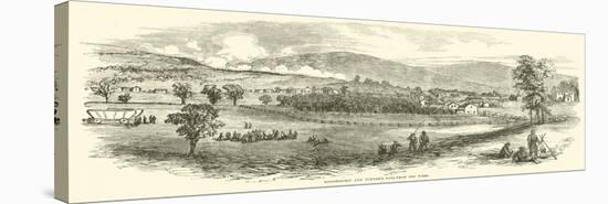 Boonesboro' and Turner's Gap, from the West, September 1862-null-Stretched Canvas