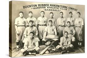 Boonton Rubber Baseball Team-null-Stretched Canvas