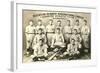 Boonton Rubber Baseball Team-null-Framed Art Print