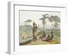 Boosh Wannahs, Plate 8 from 'African Scenery and Animals', Engraved by the Artist, 1804 (Aquatint)-Samuel Daniell-Framed Premium Giclee Print