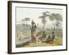 Boosh Wannahs, Plate 8 from 'African Scenery and Animals', Engraved by the Artist, 1804 (Aquatint)-Samuel Daniell-Framed Giclee Print