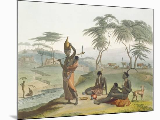 Boosh Wannahs, Plate 8 from 'African Scenery and Animals', Engraved by the Artist, 1804 (Aquatint)-Samuel Daniell-Mounted Giclee Print