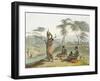 Boosh Wannahs, Plate 8 from 'African Scenery and Animals', Engraved by the Artist, 1804 (Aquatint)-Samuel Daniell-Framed Giclee Print