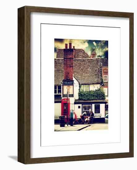 Boot Alley Sign - St Albans - The Boot Inn - London - UK - England - United Kingdom - Europe-Philippe Hugonnard-Framed Art Print