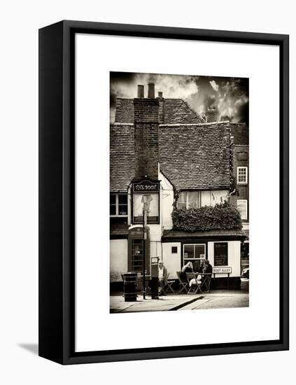 Boot Alley Sign - St Albans - The Boot Inn - London - UK - England - United Kingdom - Europe-Philippe Hugonnard-Framed Stretched Canvas