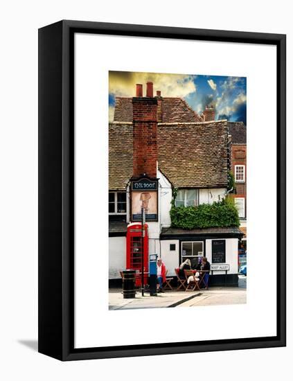 Boot Alley Sign - St Albans - The Boot Inn - London - UK - England - United Kingdom - Europe-Philippe Hugonnard-Framed Stretched Canvas