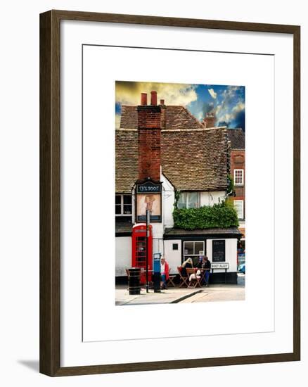 Boot Alley Sign - St Albans - The Boot Inn - London - UK - England - United Kingdom - Europe-Philippe Hugonnard-Framed Art Print