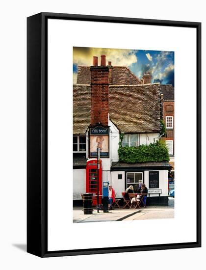 Boot Alley Sign - St Albans - The Boot Inn - London - UK - England - United Kingdom - Europe-Philippe Hugonnard-Framed Stretched Canvas