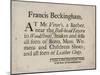 Boot and Shoemakers, Francis Beckingham, Trade Card-null-Mounted Giclee Print