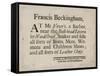 Boot and Shoemakers, Francis Beckingham, Trade Card-null-Framed Stretched Canvas