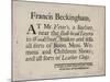 Boot and Shoemakers, Francis Beckingham, Trade Card-null-Mounted Giclee Print