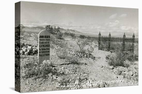 Boot Hill Cemetery, Tombstone, Arizona-null-Stretched Canvas