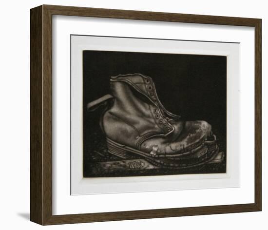 Boot-Gerde Ebert-Framed Collectable Print