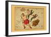 Bootes Canes Venatici, Coma Berenices, and Quadrans Muralis-Aspin Jehosaphat-Framed Art Print