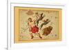 Bootes Canes Venatici, Coma Berenices, and Quadrans Muralis-Aspin Jehosaphat-Framed Art Print