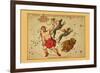 Bootes Canes Venatici, Coma Berenices, and Quadrans Muralis-Aspin Jehosaphat-Framed Art Print