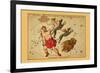 Bootes Canes Venatici, Coma Berenices, and Quadrans Muralis-Aspin Jehosaphat-Framed Art Print