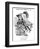 Booth Caricatured-Linley Sambourne-Framed Art Print