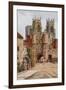 Bootham Bar and Minster, York-Alfred Robert Quinton-Framed Giclee Print