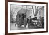 Bootleggers Carted Off to Prison after their Car Was Wrecked in a Police Chase-null-Framed Art Print