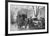 Bootleggers Carted Off to Prison after their Car Was Wrecked in a Police Chase-null-Framed Art Print