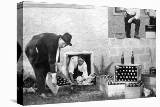 Bootleggers During Prohibition-American Photographer-Stretched Canvas