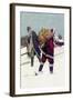 Bootlegging Santa-Paul Stahr-Framed Art Print