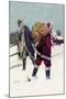 Bootlegging Santa-Paul Stahr-Mounted Art Print