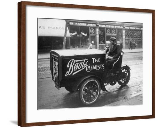 Boots Delivery Van--Framed Photographic Print