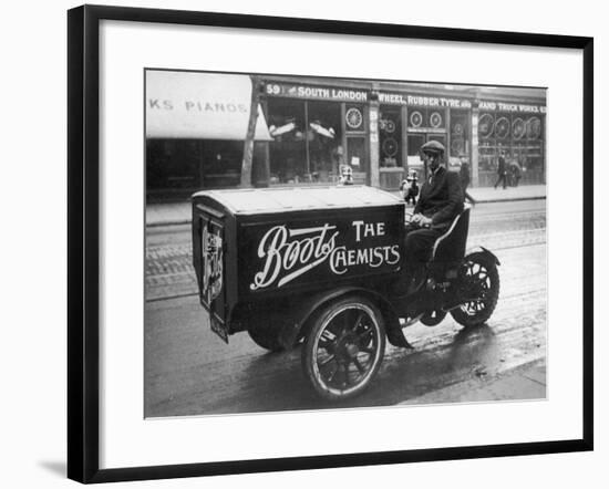 Boots Delivery Van-null-Framed Photographic Print