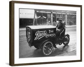 Boots Delivery Van-null-Framed Photographic Print