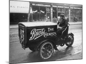 Boots Delivery Van-null-Mounted Photographic Print