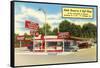 Boots Drive-In, Roadside Retro-null-Framed Stretched Canvas