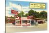 Boots Drive-In, Roadside Retro-null-Stretched Canvas