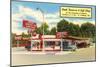 Boots Drive-In, Roadside Retro-null-Mounted Art Print